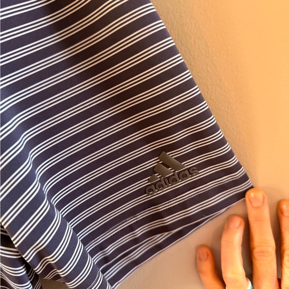 Adidas Golf Men’s Striped Polo Shirt - Picture 5 of 9